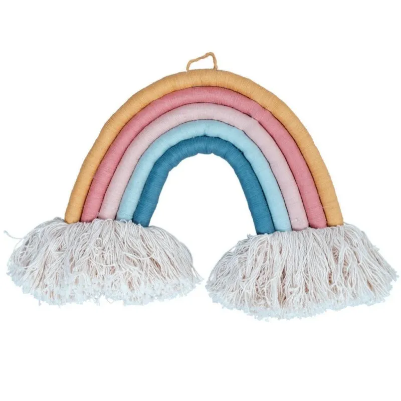 FABELAB - Décoration Arc en Ciel Coton Bio - Grand
