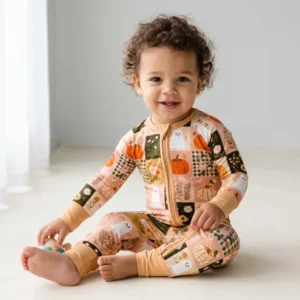 Cottage Ghost Patchwork Bamboo Convertible Zippy