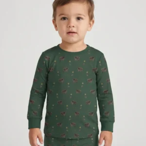 Timothy’s Woodland Wishes Bamboo Two Piece Long Sleeve Pajama Set