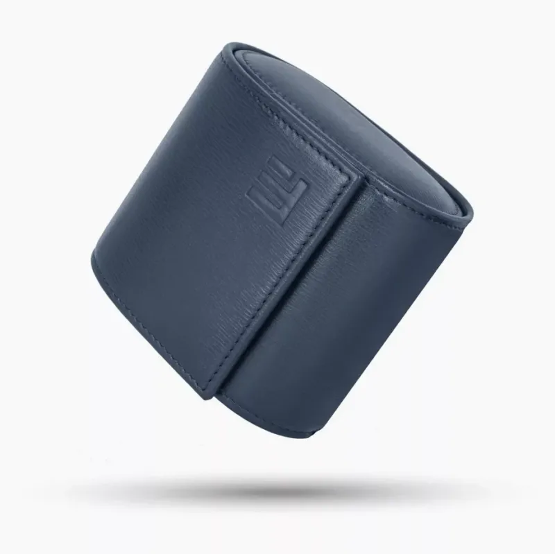IFL Watches - Watch Roll - Blue Saffiano für 1 Uhr-IFL Watches-TOJU Interior