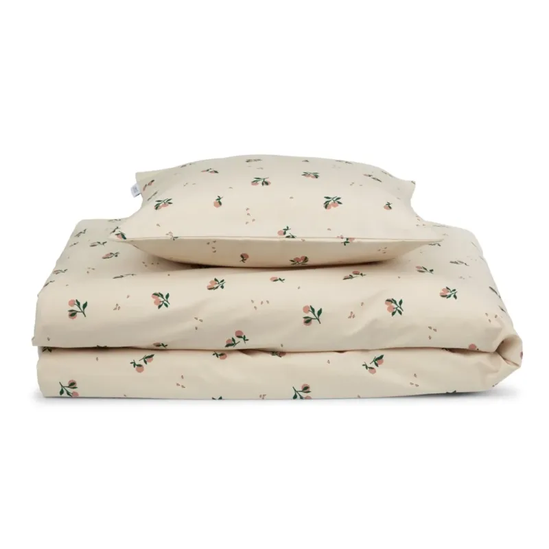 LIEWOOD - Parure de Lit Bébé Carmen - Peach Sea Shell