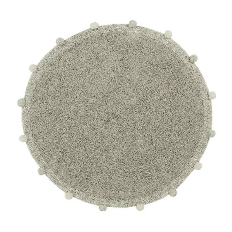 LORENA CANALS - Tapis Lavable Bubbly Olive 120 x 120 Cm