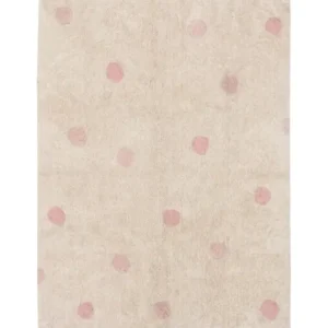 LORENA CANALS - Tapis Lavable Hippy Dots Vintage Nude 120 x 160 Cm