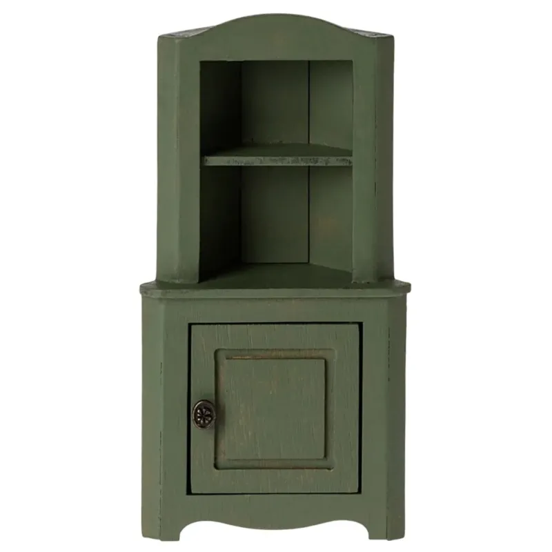 MAILEG-Armoire D'Angle, Pour Souris Maileg - Vert Foncé