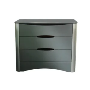 MATHY BY BOLS - Commode 3 Tiroirs FUSION Profiles Anodise