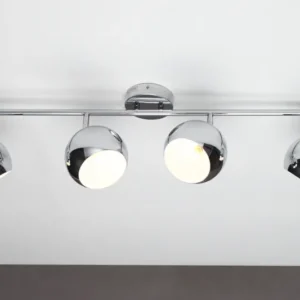 BUBBLE Moderne Deckenleuchte 105cm silber Chrom Pendelleuchte