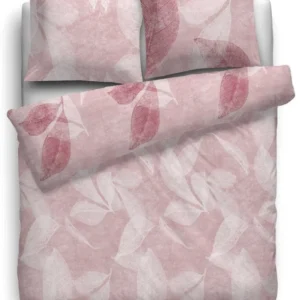 HnL Twill Bettwäsche Mercer Blumen Rose 135x200 cm + 80x80 cm