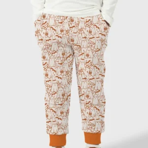 Boo Trick or Treat Ghosts Halloween Bamboo Jogger
