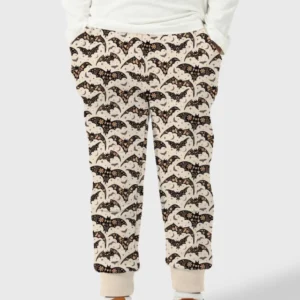 Cottage Core Halloween Bats Bamboo Jogger