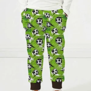 Green Soccer Energy Bamboo Jogger