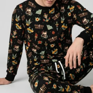 Rad Dad Society Daddy & Me Matching Bamboo Men's Pajama Set