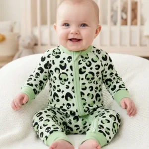 Leopard Skull Bamboo Convertible Zippy