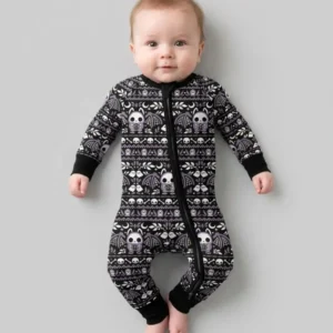 Batty Fair Isle Bamboo Convertible Zippy