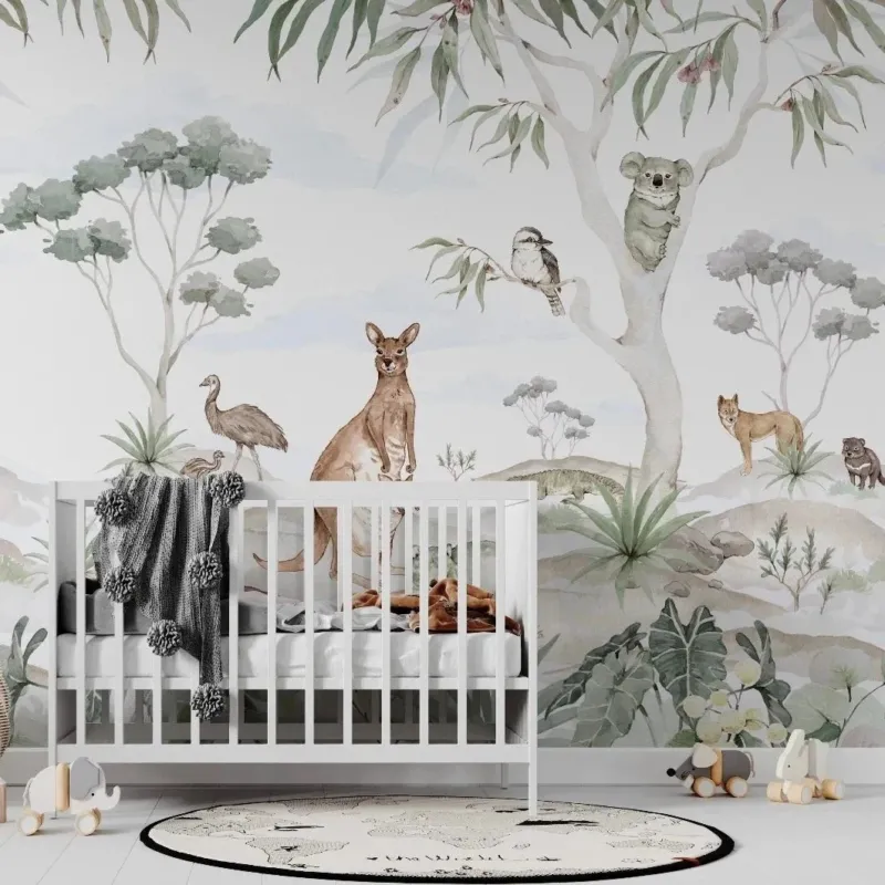 MUNKS & ME - Murale Papier Peint Animal Australien