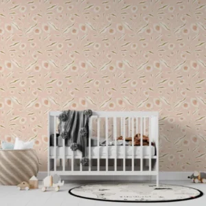 MUNKS & ME - Papier Peint Chambre Enfant à Motif Répété - Neutre