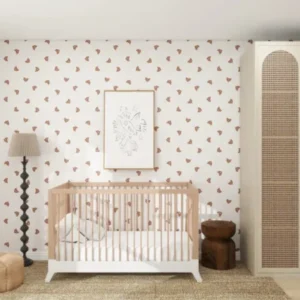 MUNKS & ME - Papier Peint Panoramique Pour Enfants - Flutter Sky Moka
