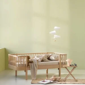OLIVER FURNITURE-Lit Banquette Junior, Original, 90x160cm, Chêne