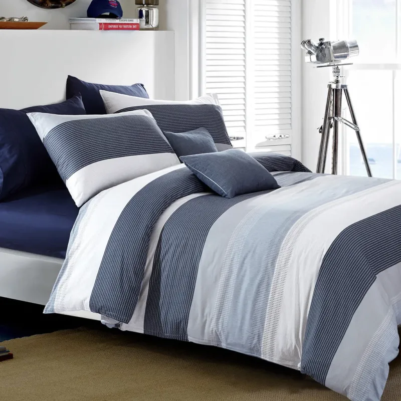 Portland Sateen Duvet Cover Set – Soft & Smooth 100% Cotton