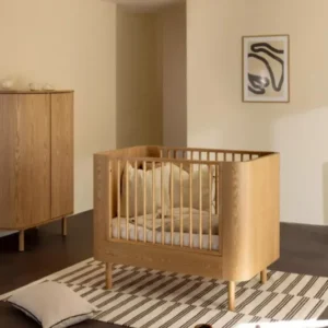 QUAX - Lit Bébé YUME 70 x 110 cm - Frêne Naturel