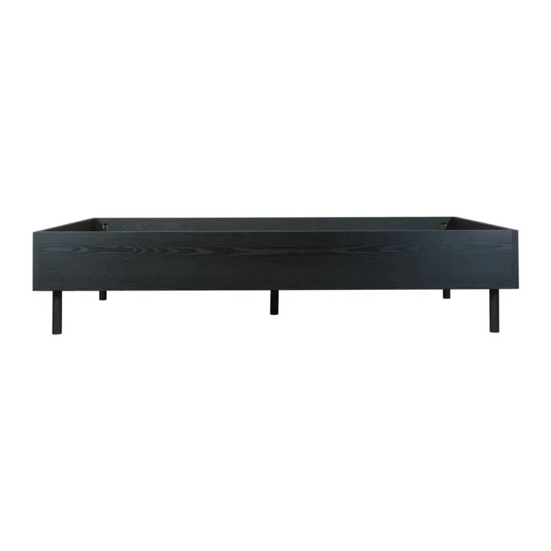 QUAX - Lit Junior HAI NO KI 90 x 200 Cm - Frêne Noir