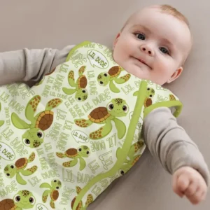 Father and Son Turtle Bamboo Sleep Bag