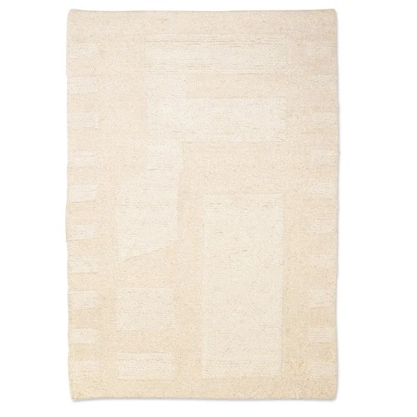 Shanaya Hand Spun Wool Area Rug - Handwoven Artisan Crafted SHAN-160