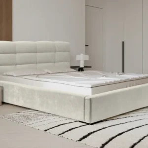 Designer Polsterbett Faro mit Stauraum