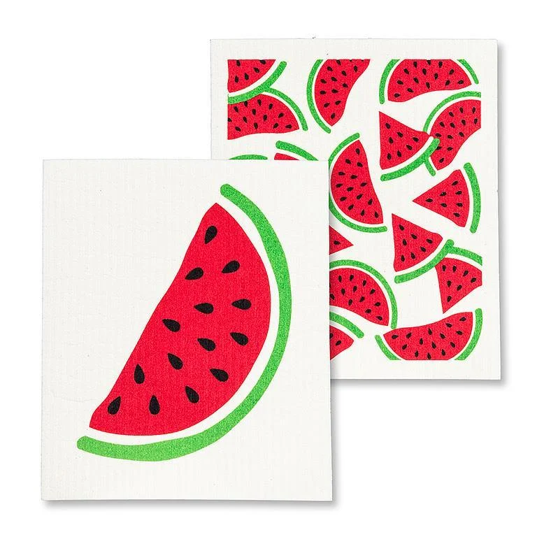 The Amazing Swedish Dishcloth Watermelon Set of 2